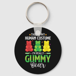 Llavero Gummy Bear My Human Costume Funny Candy Halloween