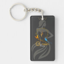 Gurleen Kaur" Keychain - Diseño de nombres persona