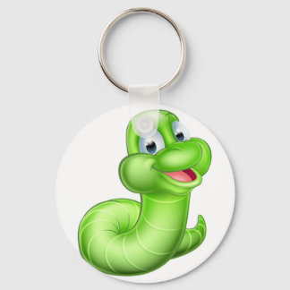 Llavero Gusano Cute Personalizado Caterpillar