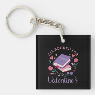 Llavero Gusano de libros - Todo preparado para San Valentí
