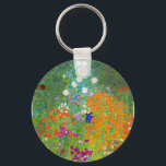 Llavero Gustav Klimt Bauerngarten Bella Artes del Jardín d<br><div class="desc">Gustav Klimt Bauerngarten Bella Artes Keychain</div>