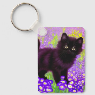 Llavero Gustav Klimt Black Kitten