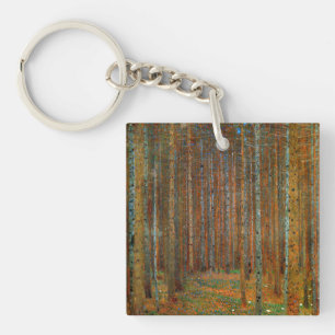 Llavero Gustav Klimt - Bosque de pinos Tannenwald