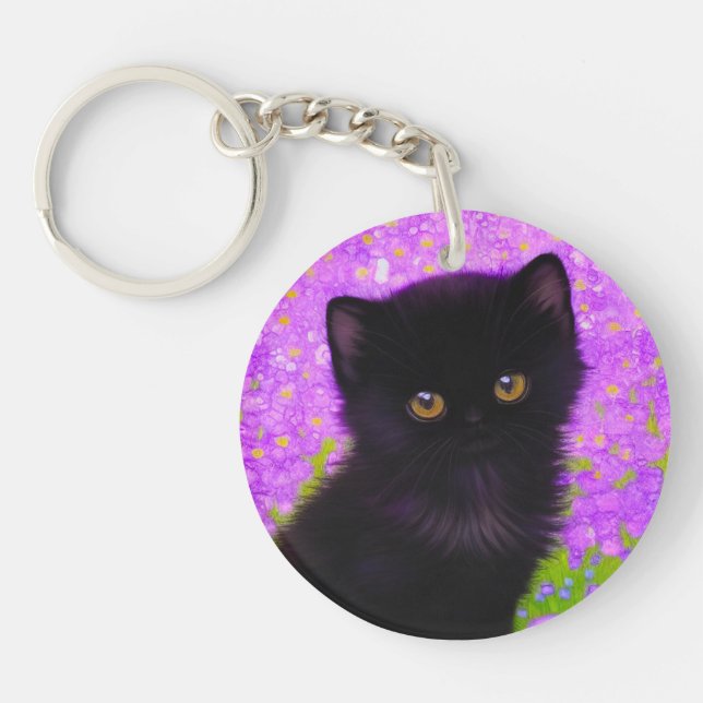 Llavero Gustav Klimt Cat (Frente)