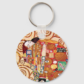 Llavero Gustav Klimt - El Abrazo - Pintura de Arte Fino
