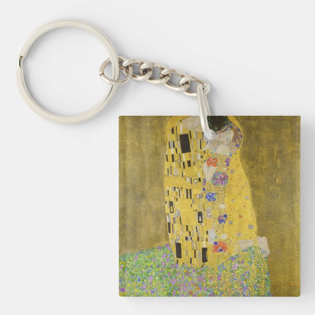 Llavero Gustav Klimt - El beso (Frente)
