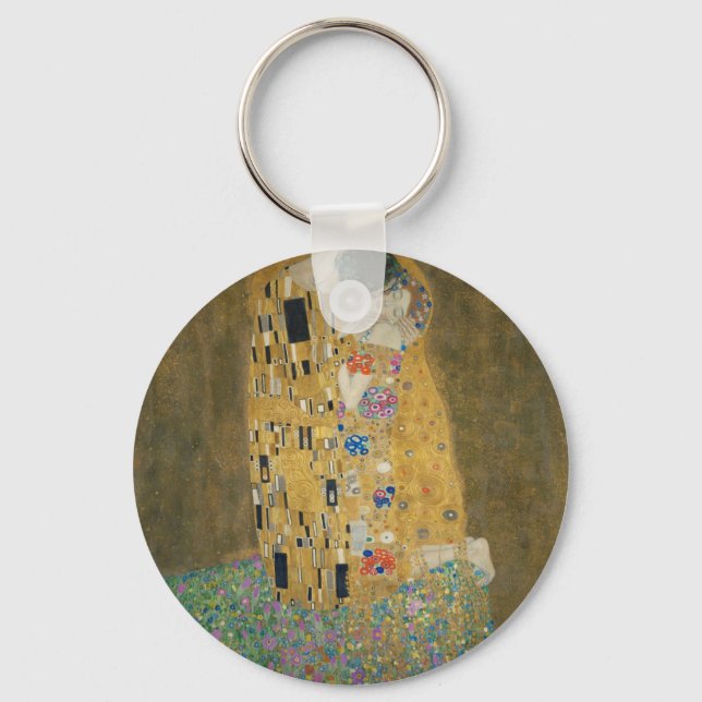 Llavero Gustav Klimt - El beso (Anverso)
