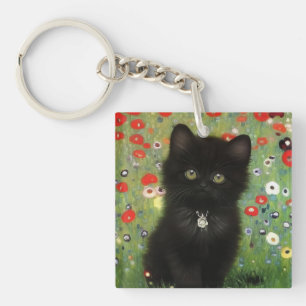 Llavero Gustav Klimt Kitten
