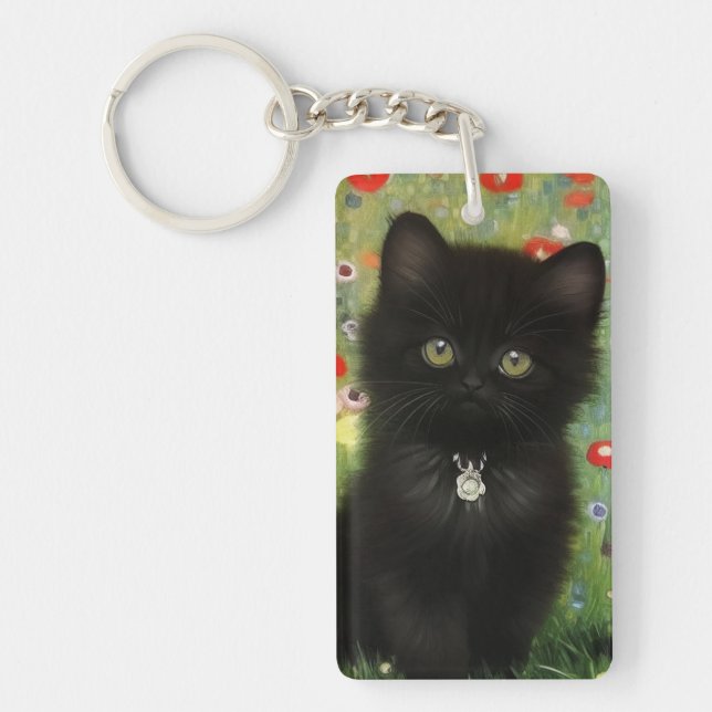 Llavero Gustav Klimt Kitten (Frente)