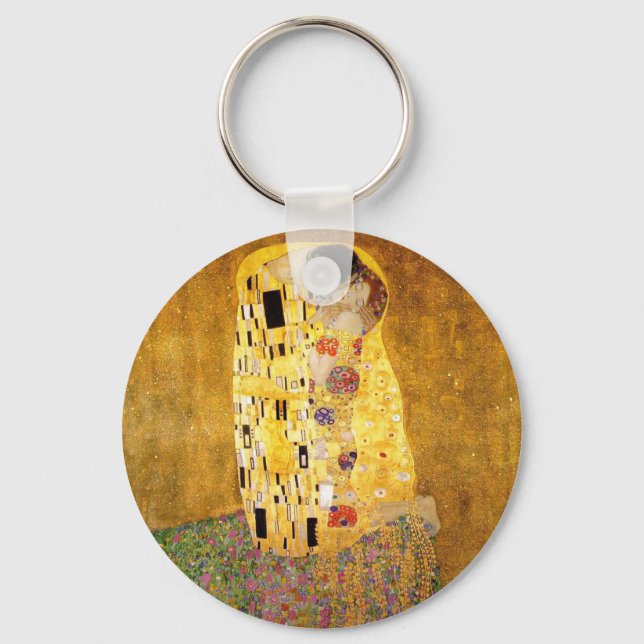 Llavero Gustav Klimt La Obra Maestra Del Beso (Anverso)