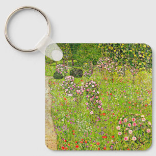 Llavero Gustav Klimt Orchard con Rosas
