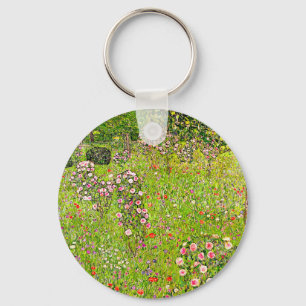 Llavero Gustav Klimt Orchard con Rosas