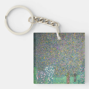 Llavero Gustav Klimt - Rosales bajo los árboles