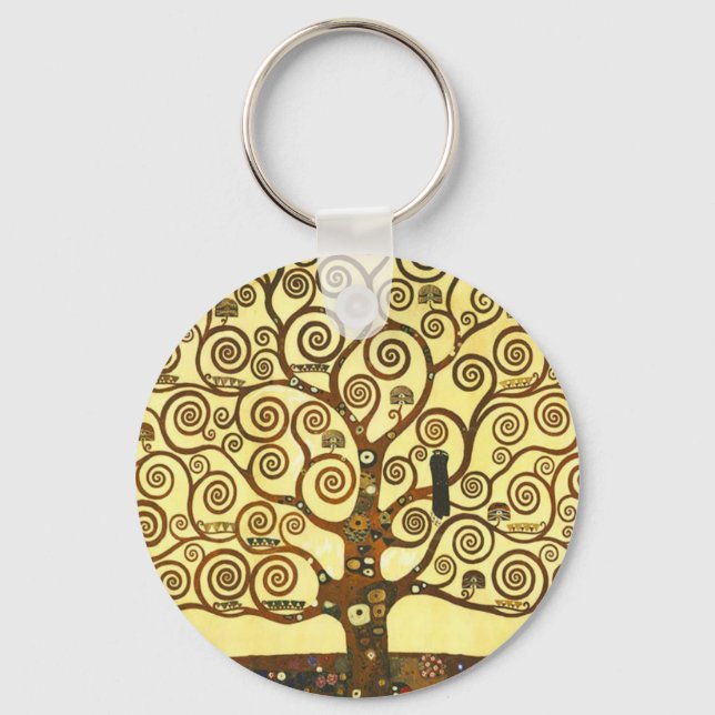 Llavero Gustav Klimt Tree of Life Key Chain (Anverso)