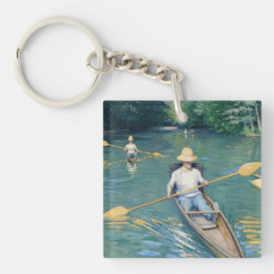 Llavero Gustave Caillebotte - Barcas en el Yerres