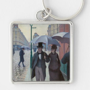 Llavero Gustave Caillebotte - Calle de París; Día lluvioso