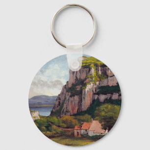 Llavero Gustave Courbet la roca de Hautepierre