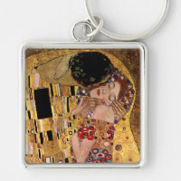 Gustavo Klimt: El beso (detalle)