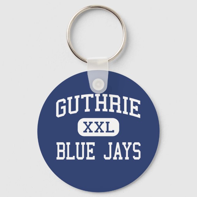 Llavero Guthrie - Blue Jays - High - Guthrie Oklahoma (Anverso)