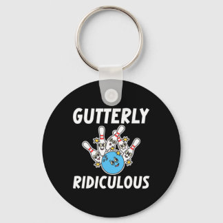 Llavero Gutterly Ridiculous Funny Bowling Bowler