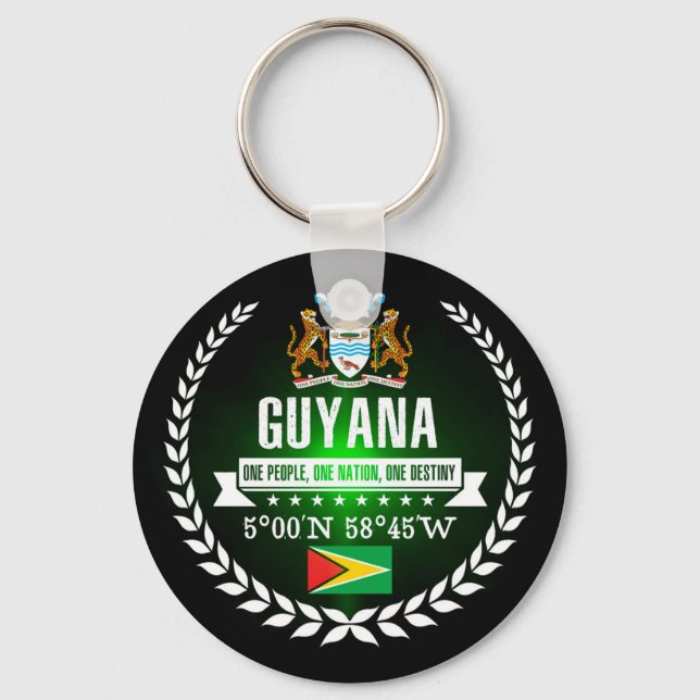 Llavero Guyana (Anverso)