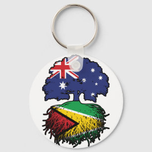 Llavero Guyana guyanés Australiano Australia Raíces del ár