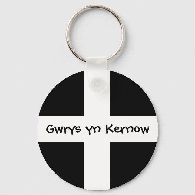 Llavero Gwrys yn Kernow - Hecho en Cornwall (Anverso)