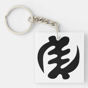 Llavero Gye Nyame Dios es Símbolo Adinkra Supremo