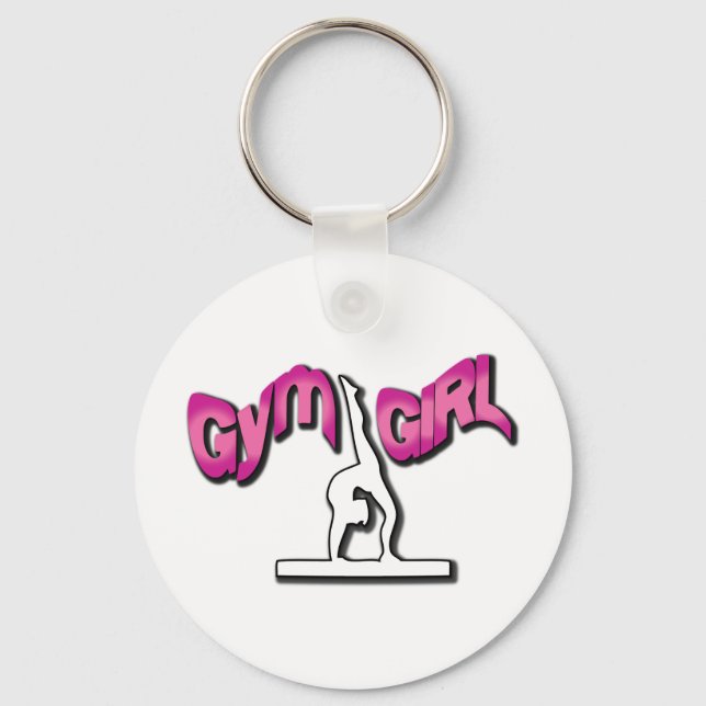 Llavero Gym Chica Apparel (Anverso)
