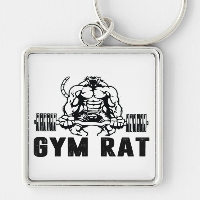 Llavero Gym Rat (Frente)