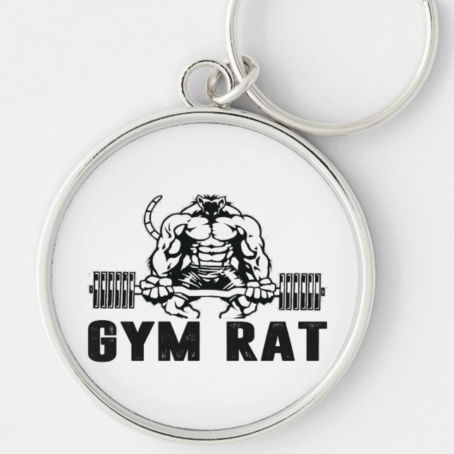 Llavero Gym Rat (Frente)