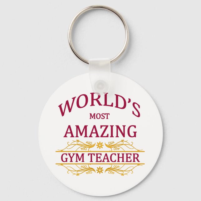 Llavero Gym Teacher (Anverso)