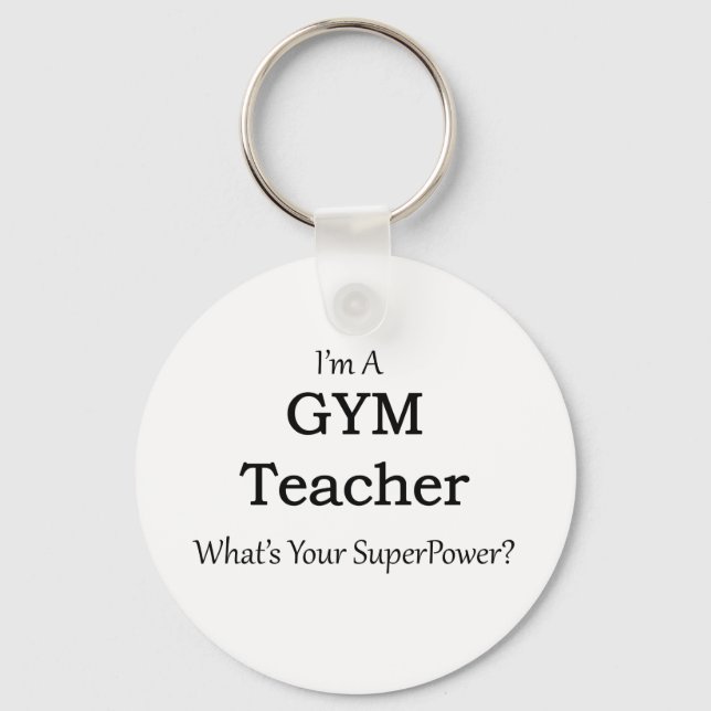Llavero Gym Teacher (Anverso)