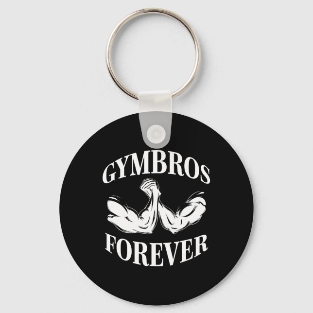 Llavero Gymbros Forever Gym Workout Fitness (Anverso)