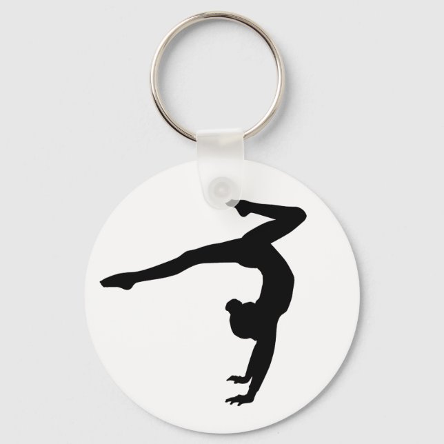 Llavero Gymnast Stag Handstand (Anverso)