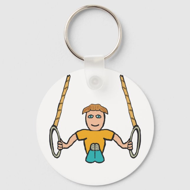 Llavero Gymnastic Rings (Anverso)