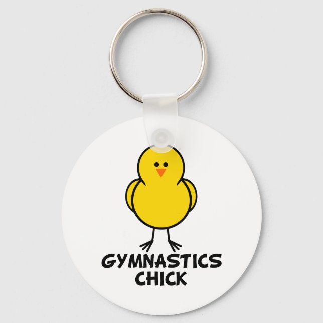 Llavero Gymnastics Chick (Anverso)