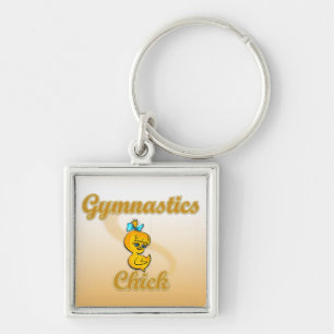 Llavero Gymnastics Chick