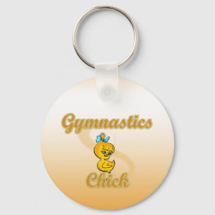 Llavero Gymnastics Chick