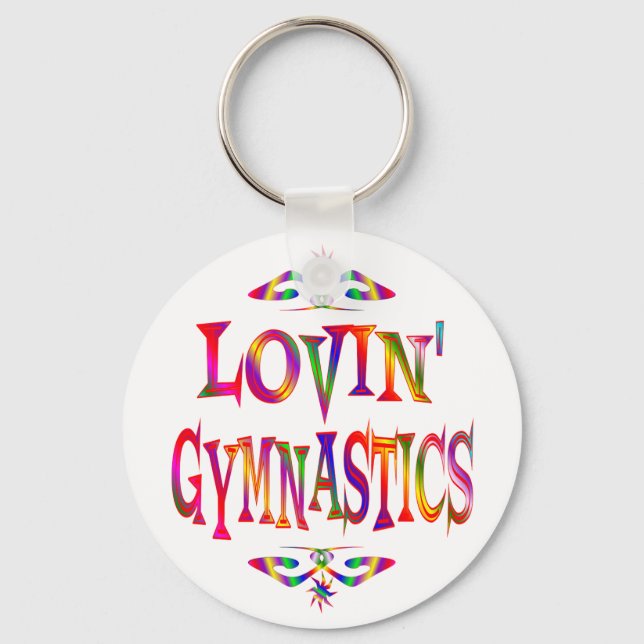 Llavero Gymnastics Lover (Anverso)
