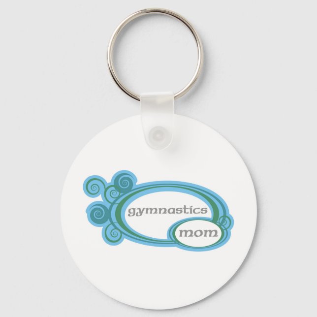 Llavero Gymnastics Mom (Anverso)