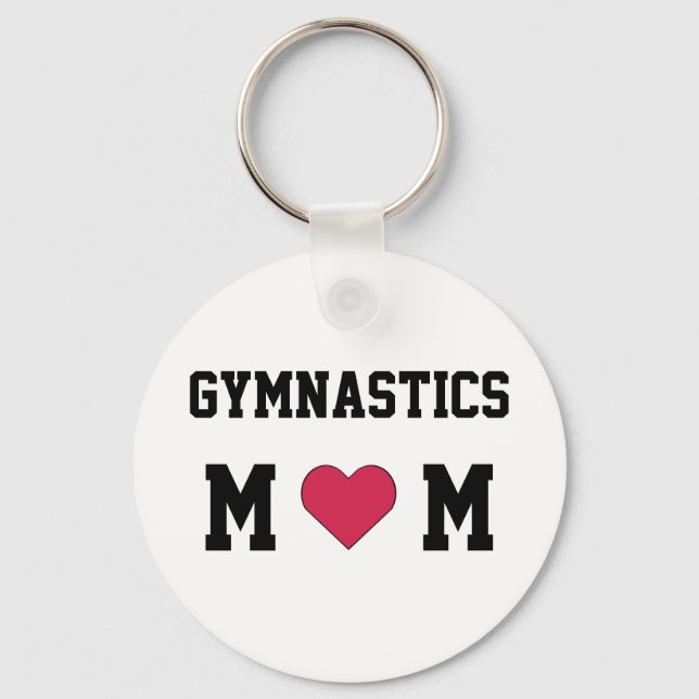 Llavero Gymnastics Mom (Anverso)