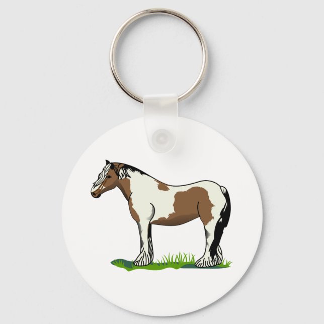 Llavero Gypsy Vanner (Anverso)