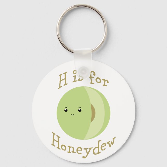 Llavero H es para Honeydew (Anverso)