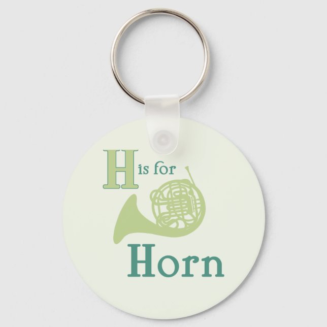 Llavero H es para Horn (Anverso)