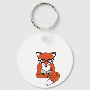 Llavero Habla fox reading book