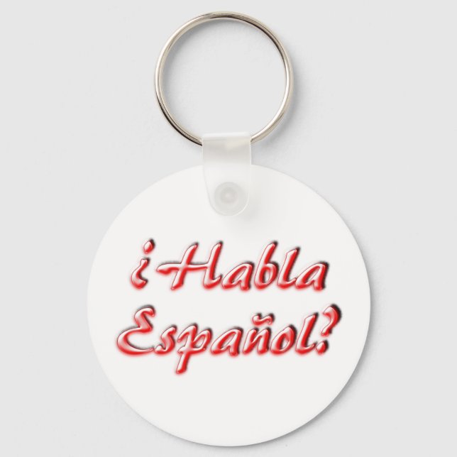 Llavero ¿Hablas? (Anverso)