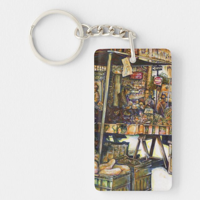 Llavero Hace que la creatividad brille con aún más fuerza (Frente)