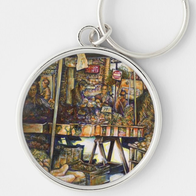 Llavero Hace que la creatividad brille todo lo más (Frente)