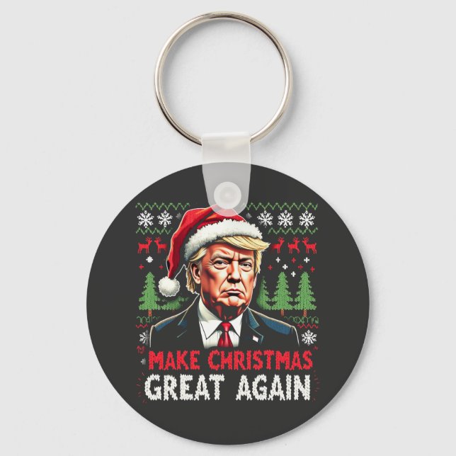 Llavero Hacer a los Navidades grandes de nuevo feas navida (Anverso)